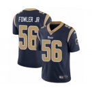 Men's Nike Los Angeles Rams #56 Dante Fowler Jr Navy Blue Team Color Vapor Untouchable Limited Player NFL Jersey