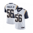 Men's Nike Los Angeles Rams #56 Dante Fowler Jr White Vapor Untouchable Limited Player NFL Jersey