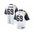 Men's Nike Los Angeles Rams #69 Cody Wichmann Limited White NFL Jersey