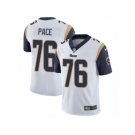 Men's Nike Los Angeles Rams #76 Orlando Pace Vapor Untouchable Limited White NFL Jersey