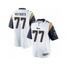 Men's Nike Los Angeles Rams #77 Andrew Whitworth Limited White NFL Jersey