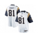 Men's Nike Los Angeles Rams #81 Gerald Everett Limited White NFL Jersey