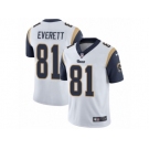 Men's Nike Los Angeles Rams #81 Gerald Everett Vapor Untouchable Limited White NFL Jersey