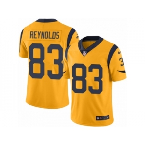 Men's Nike Los Angeles Rams #83 Josh Reynolds Limited Gold Rush NFL Jersey