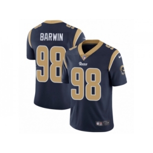 Men's Nike Los Angeles Rams #98 Connor Barwin Vapor Untouchable Limited Navy Blue Team Color NFL Jersey