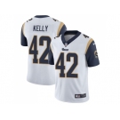 Nike Los Angeles Rams #42 John Kelly White Men Stitched NFL Vapor Untouchable Limited Jersey