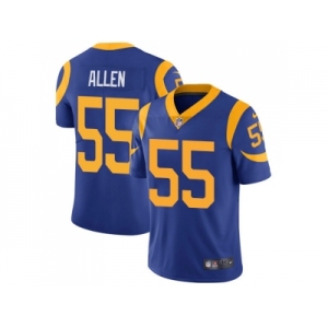 Nike Los Angeles Rams #55 Brian Allen Royal Blue Alternate Men Stitched NFL Vapor Untouchable Limited Jersey