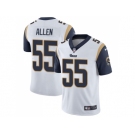 Nike Los Angeles Rams #55 Brian Allen White Men Stitched NFL Vapor Untouchable Limited Jersey