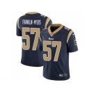 Nike Los Angeles Rams #57 John Franklin-Myers Navy Blue Team Color Men Stitched NFL Vapor Untouchable Limited Jersey