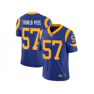 Nike Los Angeles Rams #57 John Franklin-Myers Royal Blue Alternate Men Stitched NFL Vapor Untouchable Limited Jersey