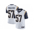 Nike Los Angeles Rams #57 John Franklin-Myers White Men Stitched NFL Vapor Untouchable Limited Jersey