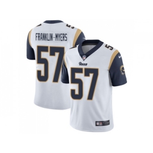 Nike Los Angeles Rams #57 John Franklin-Myers White Men Stitched NFL Vapor Untouchable Limited Jersey