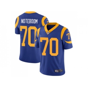 Nike Los Angeles Rams #70 Joseph Noteboom Royal Blue Alternate Men Stitched NFL Vapor Untouchable Limited Jersey