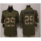 nike nfl jerseys st.louis rams #29 eric dickerson army green[nike Limited Salute To Service]