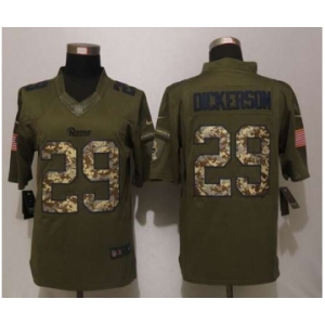 nike nfl jerseys st.louis rams #29 eric dickerson army green[nike Limited Salute To Service]