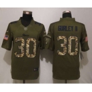 nike nfl jerseys st.louis rams #30 gurley ii army green[nike Limited Salute To Service][gurley ii]