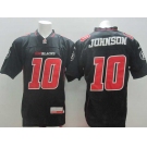 cfl jerseys #10 johnson black