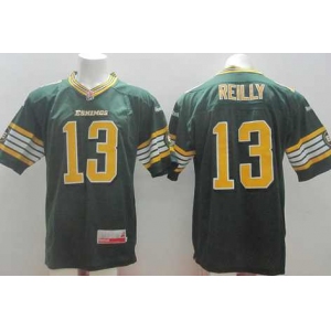 cfl jerseys #13 reilly green