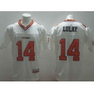 cfl jerseys #14 lulay white