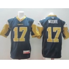 cfl jerseys #17 moore blue