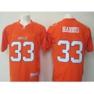 cfl jerseys #33 harris orange