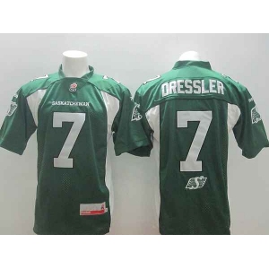 cfl jerseys #7 dressler green