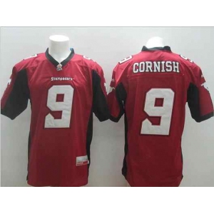 cfl jerseys #9 cornish red