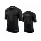 Carolina Panthers #41 Eli Apple Black 2020 Salute to Service Limited Jersey