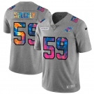 Carolina Panthers #59 Luke Kuechly Men's Nike Multi-Color 2020 NFL Crucial Catch NFL Jersey Greyheather