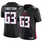 Men's Atlanta Falcons #63 Chris Lindstrom Black 2025 F.U.S.E. Vapor Untouchable Limited Football Stitched Jersey