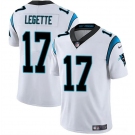 Men's Carolina Panthers #17 Xavier Legette White 2024 Draft Vapor Limited Football Stitched Jersey