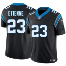 Men's Carolina Panthers #23 Trevor Etienne Black 2025 Draft F.U.S.E. Vapor Limited Football Stitched Jersey