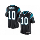 Men's Nike Carolina Panthers #10 Curtis Samuel Limited Black Team Color NFL Jersey