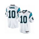 Men's Nike Carolina Panthers #10 Curtis Samuel Limited White NFL Jersey