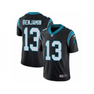 Men's Nike Carolina Panthers #13 Kelvin Benjamin Vapor Untouchable Limited Black Team Color NFL Jersey