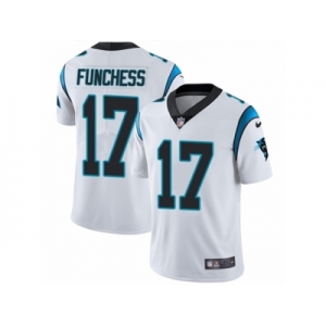 Men's Nike Carolina Panthers #17 Devin Funchess Vapor Untouchable Limited White NFL Jersey