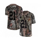 Men's Nike Carolina Panthers #21 Da'Norris Searcy Camo Rush Realtree Limited NFL Jersey