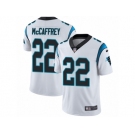 Men's Nike Carolina Panthers #22 Christian McCaffrey Vapor Untouchable Limited White NFL Jersey