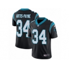 Men's Nike Carolina Panthers #34 Cameron Artis-Payne Vapor Untouchable Limited Black Team Color NFL Jersey