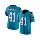 Men's Nike Carolina Panthers #41 Captain Munnerlyn Limited Blue Rush NFL Jersey