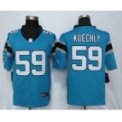 Men's Nike Carolina Panthers #59 Luke Kuechly Blue Limited Jerseys