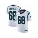 Men's Nike Carolina Panthers #68 Andrew Norwell Vapor Untouchable Limited White NFL Jersey