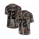 Men's Nike Carolina Panthers #72 Taylor Moton Camo Rush Realtree Limited NFL Jersey