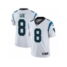 Men's Nike Carolina Panthers #8 Andy Lee Vapor Untouchable Limited White NFL Jersey