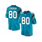 Men's Nike Carolina Panthers #80 Scott Simonson Limited Blue Alternate NFL Jersey