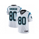 Men's Nike Carolina Panthers #80 Scott Simonson Vapor Untouchable Limited White NFL Jersey