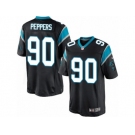 Men's Nike Carolina Panthers #90 Julius Peppers Limited Black Team Color NFL Jersey