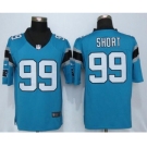 Men's Nike Carolina Panthers #99 Kawann Short Blue Limited Jerseys