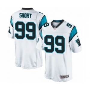 Men's Nike Carolina Panthers #99 Kawann Short Limited White NFL Jersey