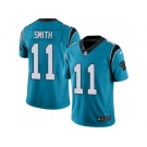 Nike Carolina Panthers #11 Torrey Smith Blue Men Stitched NFL Limited Rush Jersey